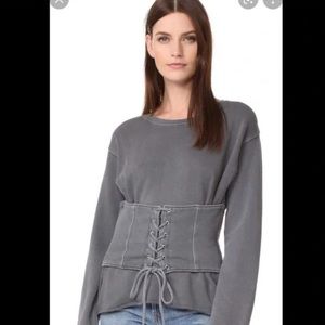 Rta corset sweater small